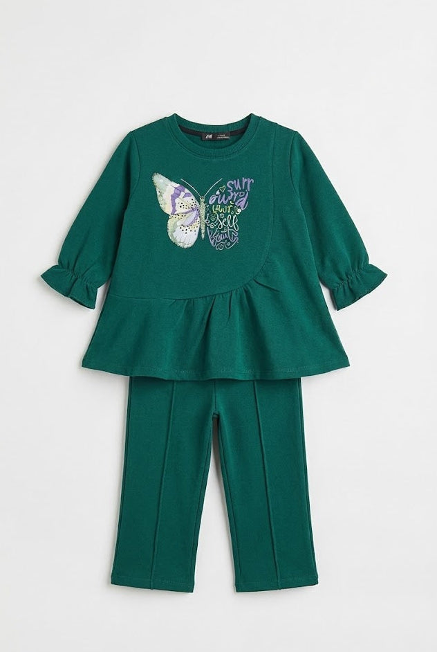 Girls Fleece Frock Suit – Winter Wear