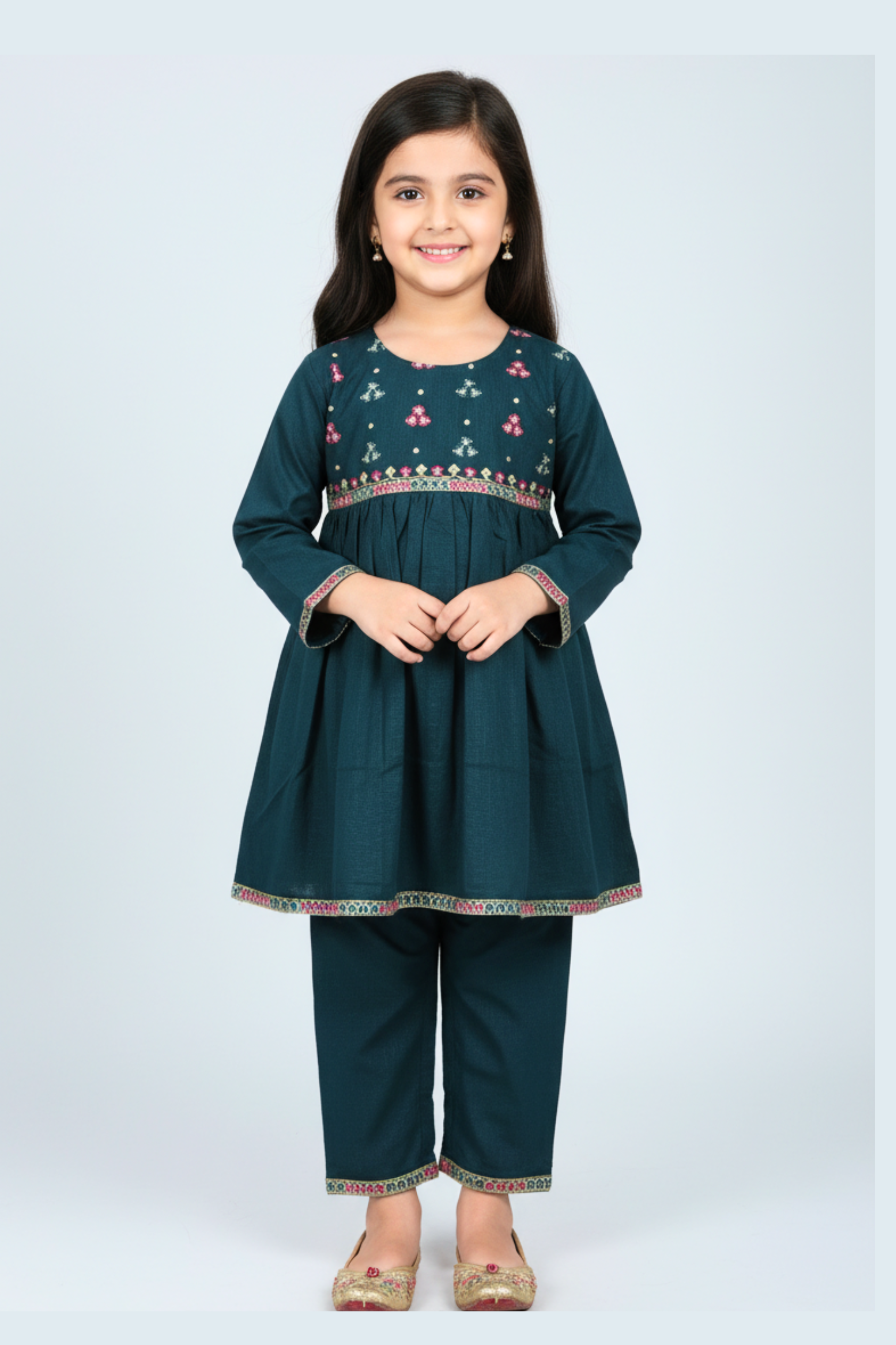 Girls Cotton frock Suit ( GCGR-001)