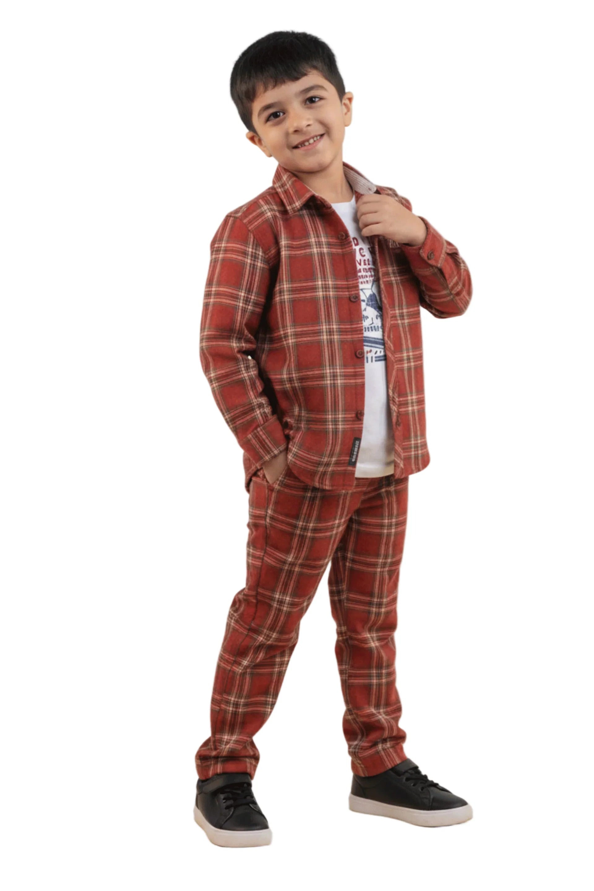 Boys Casual Shirt With Inner