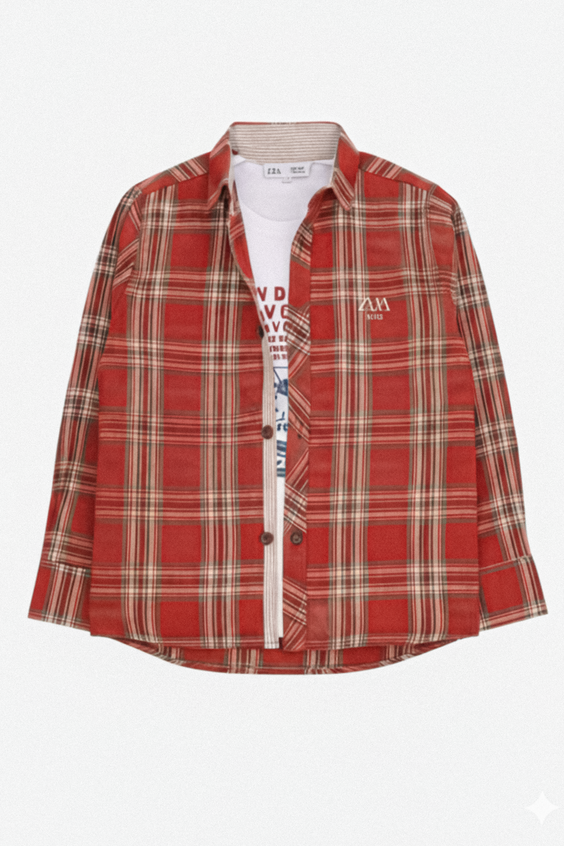 Boys Casual Shirt With Inner