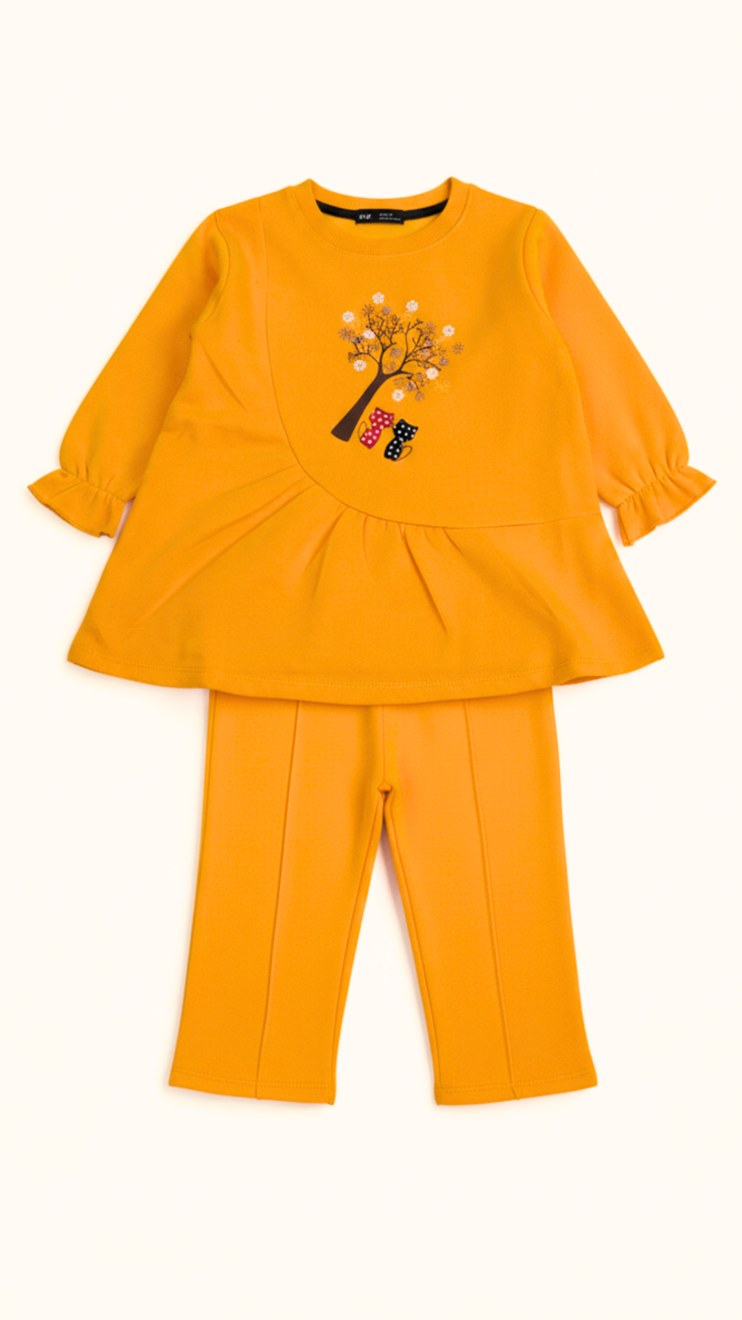 Girls Fleece Frock Suit  – Winter Wear