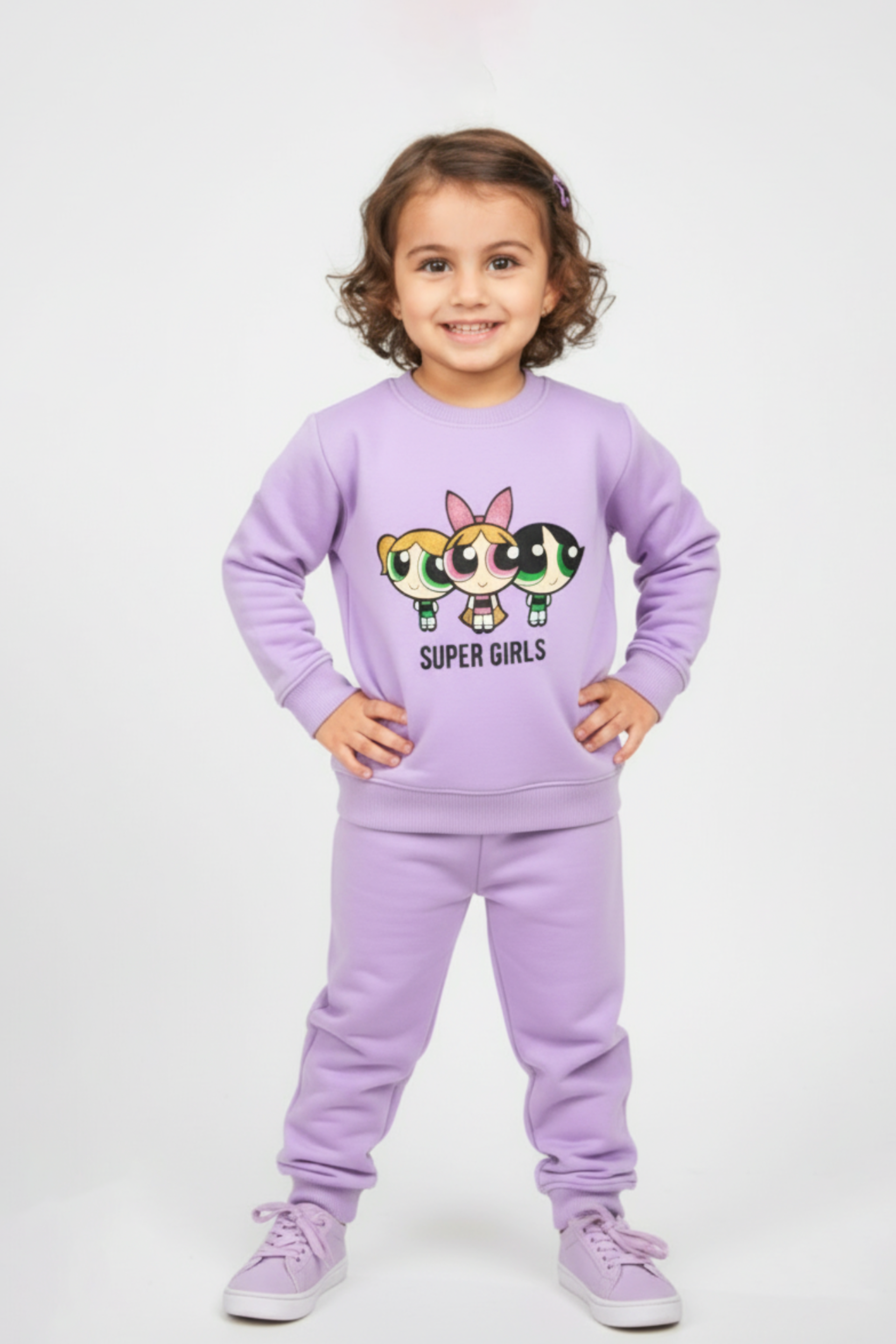 Girls Fleece Track Suit  – Winter Wear
